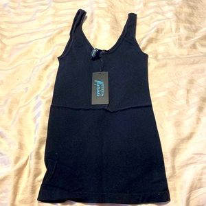 Black ribbed Marciano tank top, brand new